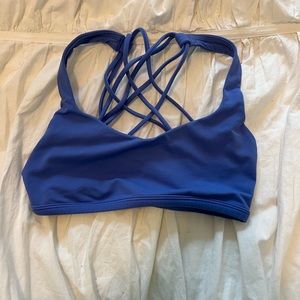 Purple lululemon sports bra
